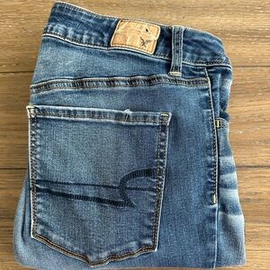 American Eagle Super Super Stretch Jeggings Size 14 Regular Inseam 29 1/2 Wst 16